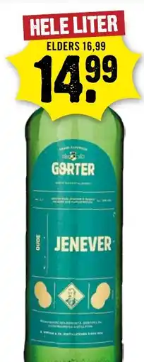 Dirck 3 Gorter Jenever aanbieding