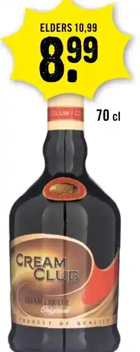 Dirck 3 Cream Club aanbieding