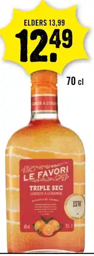 Dirck 3 Le Favori Triple Sec aanbieding