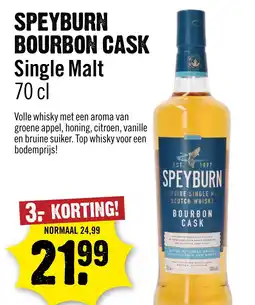 Dirck 3 Speyburn bourbon cask aanbieding
