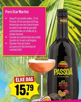 Dirck 3 Passoã aanbieding