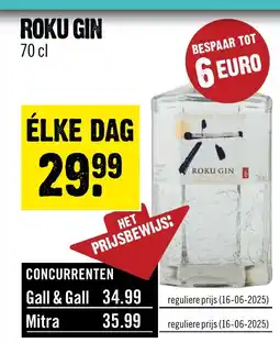 Dirck 3 Roku Gin aanbieding