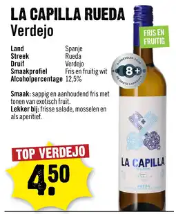 Dirck 3 La Capilla Rueda Verdejo aanbieding