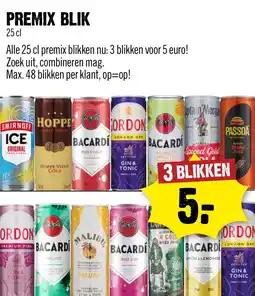 Dirck 3 Premix blik aanbieding