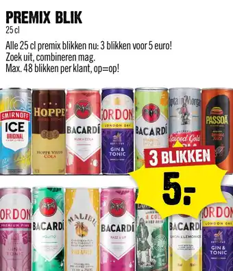 Dirck 3 Premix blik aanbieding
