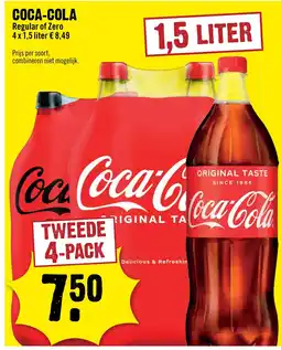 Dirck 3 Coca-cola regular of zero aanbieding