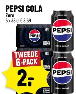 Dirck 3 Pepsi cola Zero aanbieding