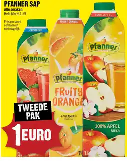 Dirck 3 Pfanner Sap aanbieding