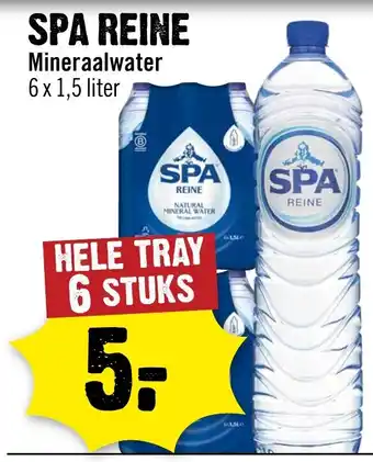 Dirck 3 SPA Reine Mineraalwater aanbieding