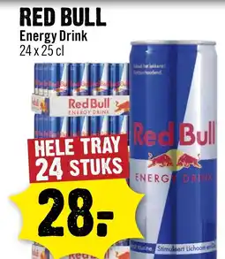 Dirck 3 Red bull Energy Drink aanbieding