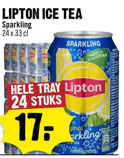 Dirck 3 Lipton ice tea sparkling aanbieding