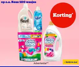 Bol.com op o.a. Reus 100 wasjes aanbieding