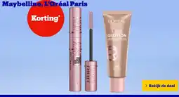 Bol.com Maybelline, L'Oréal Paris aanbieding