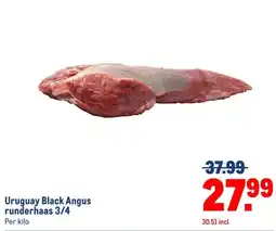 Makro Uruguay Black Angus runderhaas 3/4 aanbieding