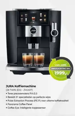 EP Beerepoot JURA Koffiemachine (J8 TWIN (EA) - ZWART) aanbieding