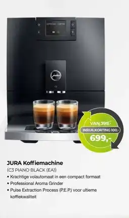 EP Beerepoot JURA Koffiemachine (C3 PIANO BLACK (EA)) aanbieding