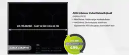 EP Beerepoot AEG Inbouw Inductiekookplaat (IKB64431FB) aanbieding