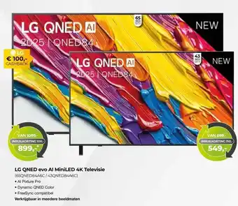 EP Beerepoot LG QNED evo Al MiniLED 4K Televisie aanbieding