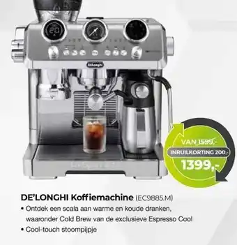 EP Beerepoot DE'LONGHI Koffiemachine (EC9885.M) aanbieding