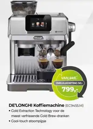 EP Beerepoot DE'LONGHI Koffiemachine (EC9455.M) aanbieding