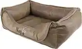 Bol.com Napzzz hondenmand Leatherlook Divan Duo Bruin 80 x 60 cm aanbieding