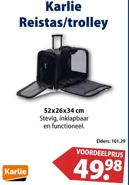 Huisdier Voordeelshop Karlie Reistas/trolley aanbieding