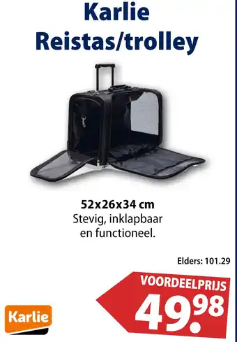 Huisdier Voordeelshop Karlie Reistas/trolley aanbieding