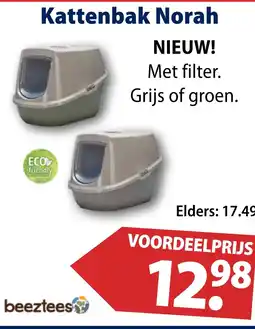 Huisdier Voordeelshop Kattenbak Norah aanbieding