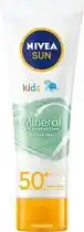 Bol.com NIVEA SUN KIDS MINERAL UV Protection Zonnebrand Crème Gezicht SPF50+ - Zonnebrandcreme - 50ML aanbieding