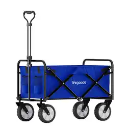 ANWB Lifegoods Bolderkar 70KG Blauw aanbieding