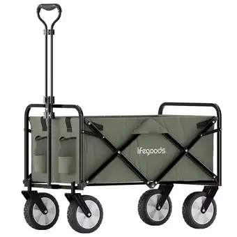 ANWB Lifegoods Bolderkar 70KG Groen aanbieding