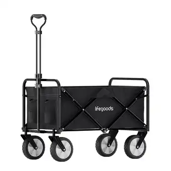 ANWB Lifegoods Bolderkar 70KG Zwart aanbieding