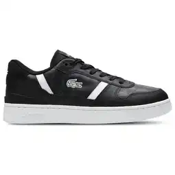 Foot Locker Lacoste T-clip Heren Schoenen - Zwart - Maat: 42 - Leer - Foot Locker aanbieding