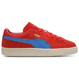 Foot Locker Puma Suede Unisex Schoenen - Rood - Maat: 37 - Suède - Foot Locker aanbieding