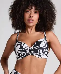 Hunkemoller Hunkemöller Bikinitop Mauritius Zwart aanbieding