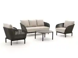 Kees Smit Hartman Arezzo stoel-bank loungeset 4-delig aanbieding