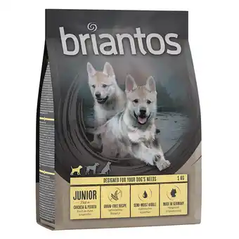 Zooplus 1kg Briantos Junior Droogvoer voor Honden: Eend & Aardappel (graanvrij) aanbieding