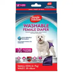 Zooplus Maat S, 1 Stuk Simple Solution Wasbaar Hondenbroekje aanbieding