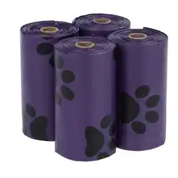 Zooplus Hondenpoepzakjes met Geur 4 Rollen à 15 Zakjes lila, Lavendel Hond aanbieding