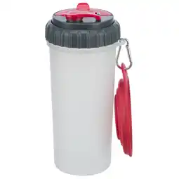 Zooplus Trixie Voer- en Waterreservoir 2x 350ml, Ø11x H23cm Hond aanbieding