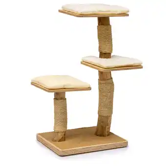 Zooplus Karlie Krabpaal Simbar natuur H86xL49xB39cm Kat aanbieding