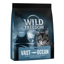 Zooplus Wild Freedom Adult Vast Oceans met Makreel Kattenvoer - 400 g aanbieding
