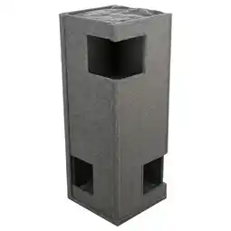 Zooplus Trixie Cat Tower Gabriel 118x45x45cm grijs Kat aanbieding