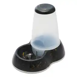 Zooplus Savic Waterdispenser Loop Marble - 3 l - zwart-goud aanbieding