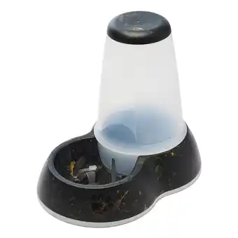 Zooplus Savic Waterdispenser Loop Marble - 3 l - zwart-goud aanbieding