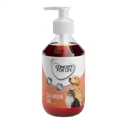 Zooplus 250ml Zalmolie voor Hond/Kat Concept for Life aanbieding