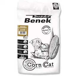 Zooplus 35l Super Benek Corn Cat Golden kattenbakvulling aanbieding