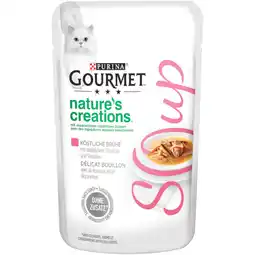 Zooplus 32x40g Soup Tonijn & Ansjovis Gourmet Kattenvoer aanbieding