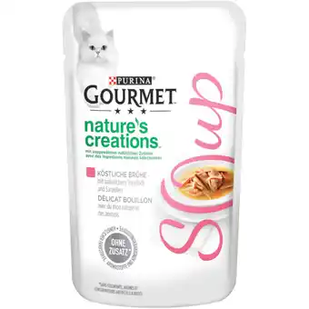 Zooplus 32x40g Soup Tonijn & Ansjovis Gourmet Kattenvoer aanbieding