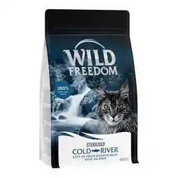 Zooplus 400g Adult Cold River Sterilised Zalm Wild Freedom Kattenvoer aanbieding